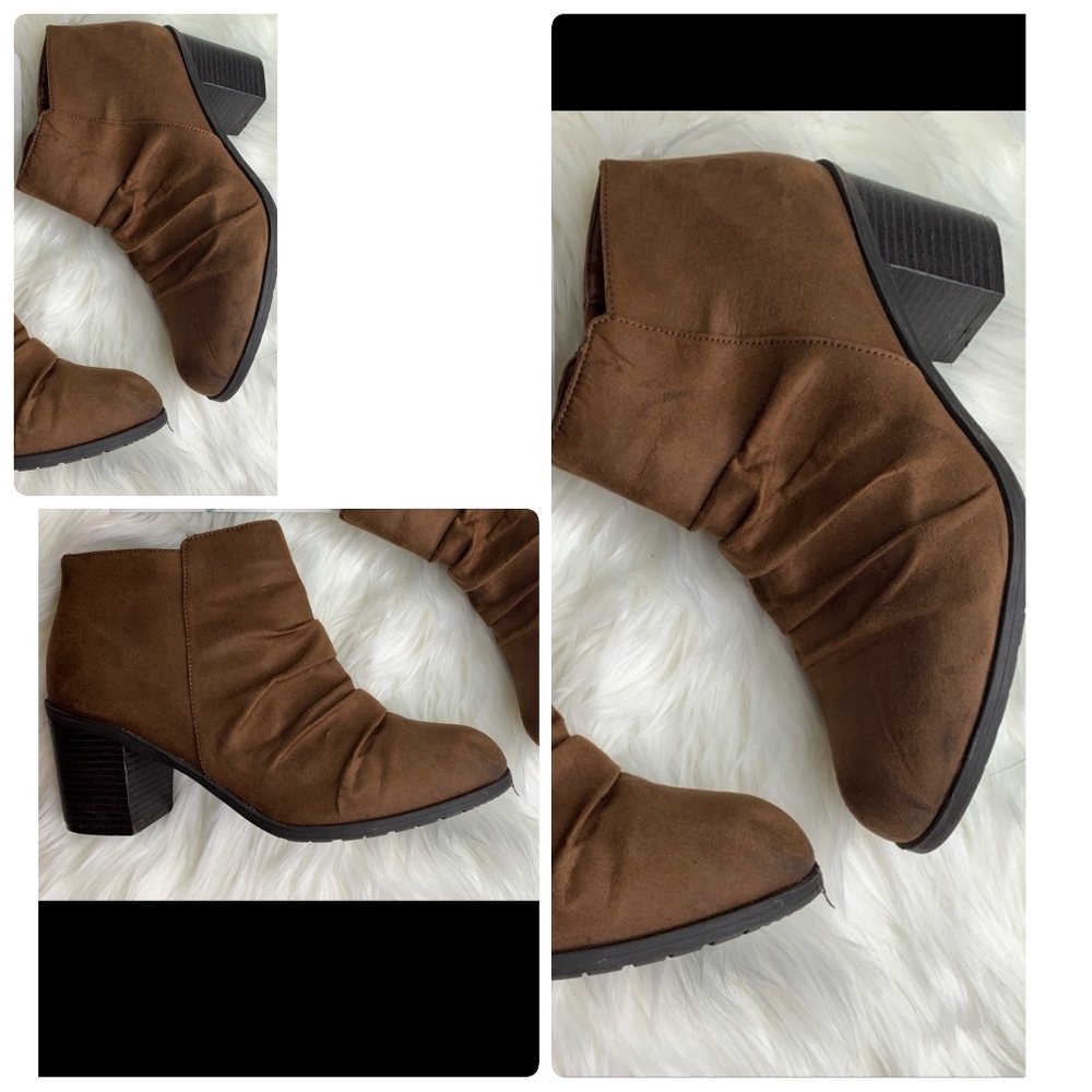 Women’s Arizona Scrunch Suedes Ankle Boots Size 9▪